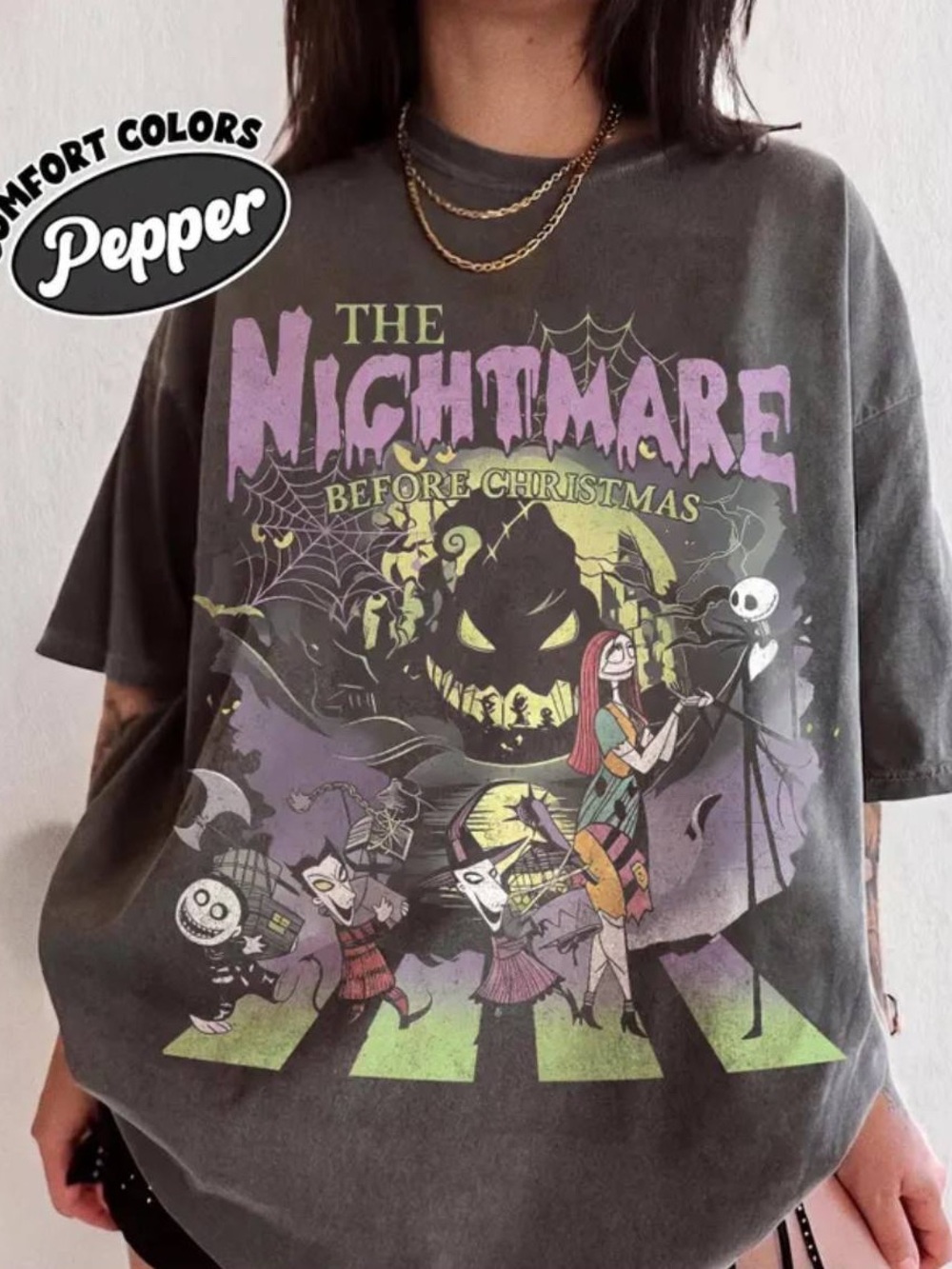The Nightmare Before Christmas Graphic Tee - Comfort Pepper